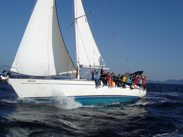 Photo of the Skipper and the Crew CLICK TO ENLARGE